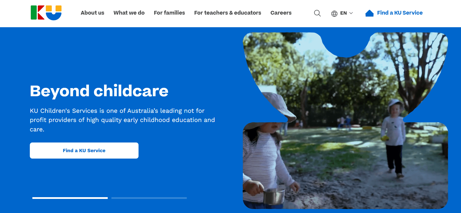 KU Children's Services screenshot
